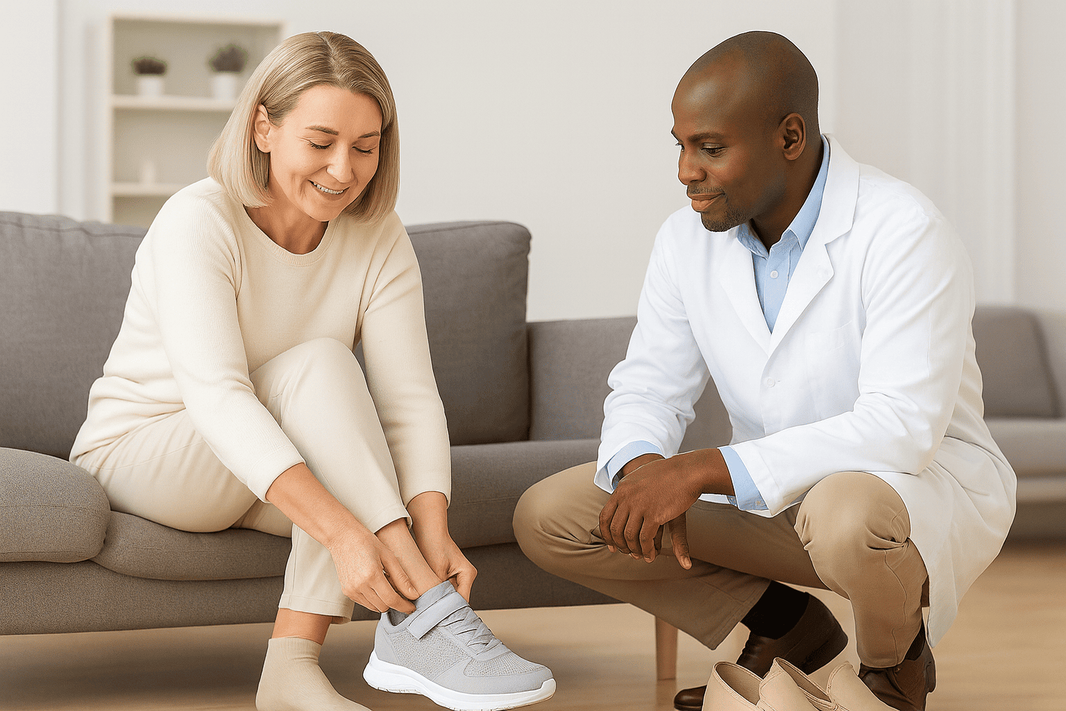 Accueil Expertise chaussure volume variable